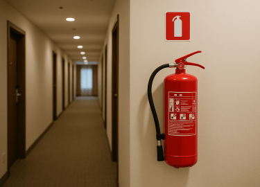 Гостиница &ndash; это место, где одновременно может пребывать более 50 человек. Для подобных объектов обязательно соблюдение требований пожарной бе...