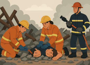 Пожар относится к самым опасным бедствиям, поскольку открытый огонь вне специально оборудованного очага не поддается контролю и быстро распространя...